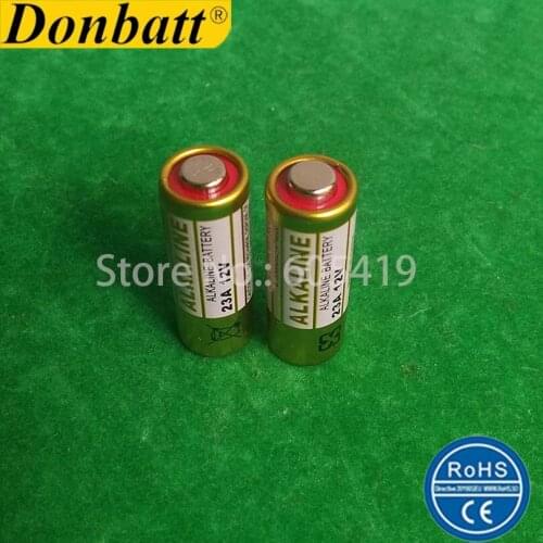 200pcs per lot 100% fresh Super 12V 23A Alkaline battery industrial shrink wrap packing for remote controls door bells