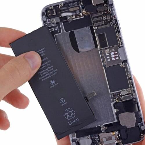 Battery For Iphone X XR XS XS MAX 1111pro 5 5s se 6 6p 6s 6splus 7 7plus 8 8plus High Capacity Bateria 0 Circle With Free Tools