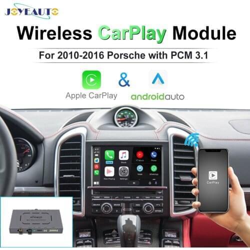 Joyeauto Wireless Apple Carplay Interface For Porsche Cayenne 957 955 958 PCM 3.1 Android auto Mirroring Camera Car Accessories