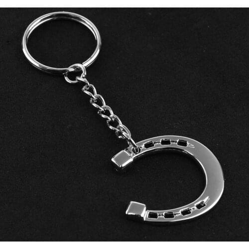 Zinc Alloy Shape Keychain With Key Ring Gold / Silver