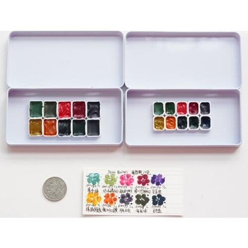 DANIEL SMITH Watercolor Sub Pack Haines 10 Color Alvaro Joseph Grey 8 Artist Water Color Ink Art Supplies for Artist