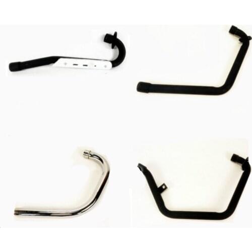 Electroplated Color Frosted Black for Front Exhaust of CG Retro Motorcycle Refitted