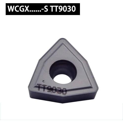 Deep Hole Drilling Blades WCGX WCGX040204-S WCGX06T308 TT9030 CNC Machine Fast Drilling Original Inserts CNC Lathe Tool Cutter