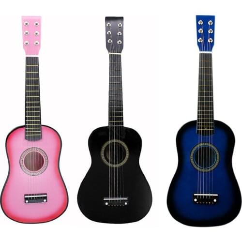 IRIN Mini 23 Inch Basswood 12 Frets 6 String Acoustic Guitar with Pick and Strings for Kids / Beginners