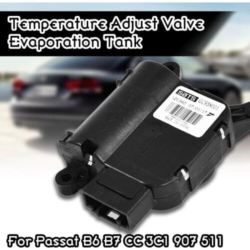 AC Temperature Adjust Valve Evaporation Tank Motor For VW Passat B6 B7 CC 3C1 907 511 Temperature Adjust Valve Evaporation Tank