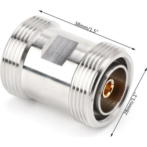 L29KK RF Coaxial High Frequency Adapter 7/16 Din Female To Din Female Connector