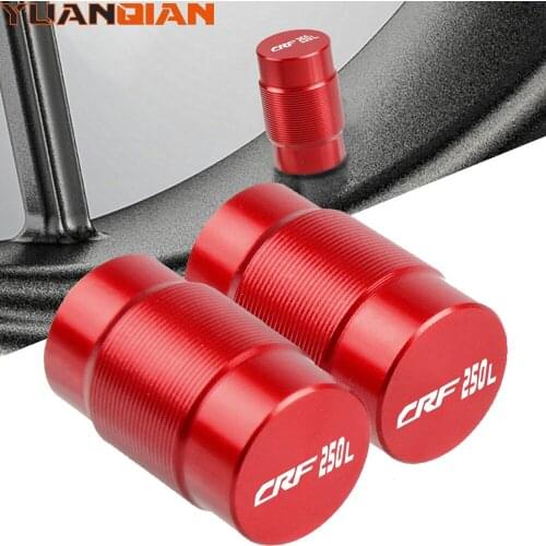 For HONDA CRF250L CRF 250L Motorcycle Vehicle Wheel Tire Valve Air Port Stem Caps Cover CRF250 L 2017 2016 2015 2014 2013 2012