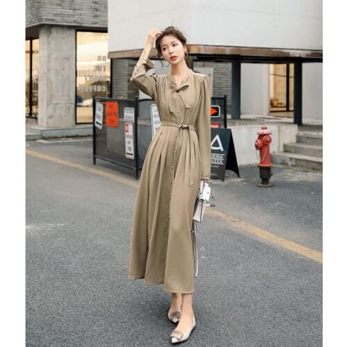 Модные платья-рубашки Luyaoskyen China At AliExpress