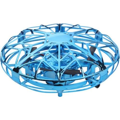 Mini UFO Drone Anti-collision Flying Helicopter Magic Hand UFO Ball Aircraft Sensing Induction Drone Electronic Toy