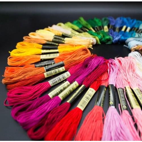 ONE LABEL 10 pieces cross stitch threads / cross stitch embroidery thread / Custom threads colors 11