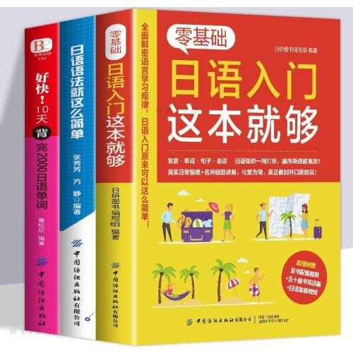Introduction to Japanese Self-study Books Zero-Basic Introduction to Japanese Vocabulary Sentence Grammar book libro