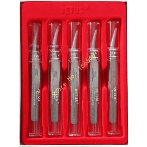 5pcs/lot Vetus MJP Series Top Quality Eyelash Extension Makeup Tweezer No Magnetism Anti Static Hyper Fine Tip Tweezers