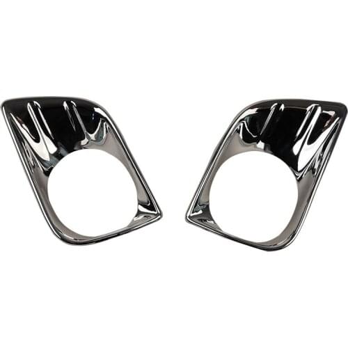 Front fog light frame bar light frame plating decorative frame Suitable for Toyota LAND CRUISER PRADO FJ150 LC150 2010 2011