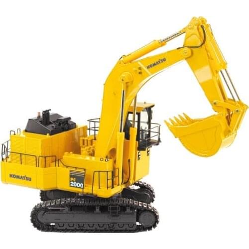 Rare DieCast Toy Model NZG 1:50 Scale Komatsu PC2000-8 Hydraulic Excavator Engineer Machinery Vehicles for Decoration,Gift 7621