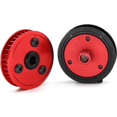 3.2/5.0mm Belt Drive Transmission Gears System for 1/10 RC Car Crawler Axial SCX10 SCX10 II 90046 Upgrade DIY Parts