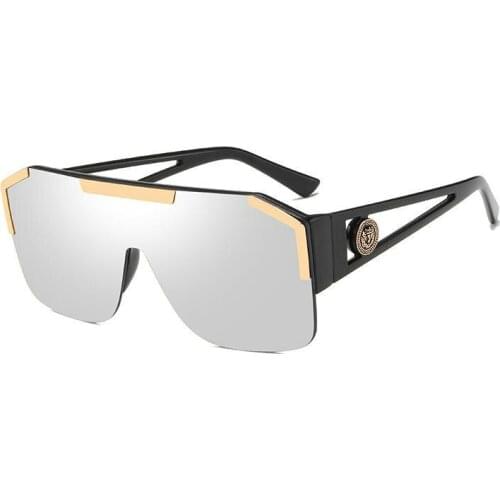 New Fashion goggle Sunglasses Brand Design Women Men Vintage Metal Sunglasses Luxury Retro Sun Glasses UV400 Shades gafas de sol