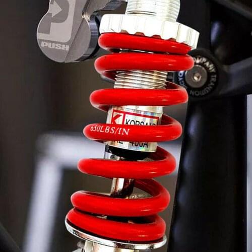 125 Universal Metal Quality Shock Absorber MTB Bike Spring Rear Shocks Folding Bicycle Electric Scooter Damper Bike Accessories