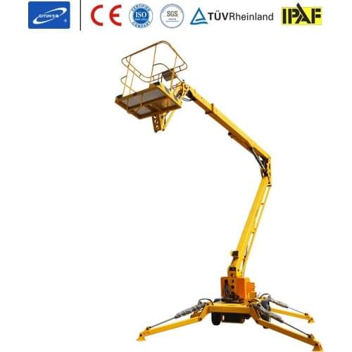 Qiyun CE ISO High Quality 16m 18m 20m Telescopic Boom Lift