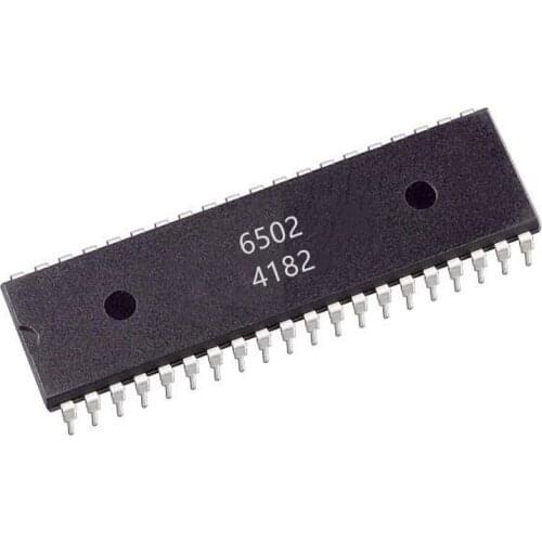 1pcs/lot MOS6502A MOS-6502 MOS6502 6502 DIP-40 In Stock