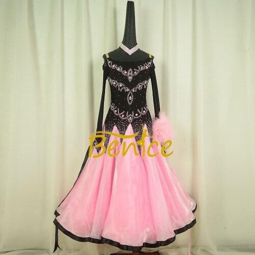 2019New Ballroom Dance Competition Dress Women Waltz Dress Standard Modern Dance Performance Costumes