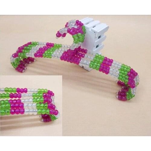 [Free shipping] Top Quality Delicate Colorful Pearl Hanger for Dresses Clothes On Sale