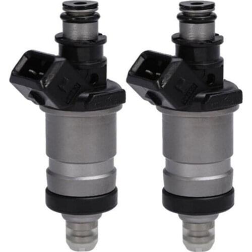 2Pcs Fuel Injector Nozzles Crude Oil Injector for for Honda Accord Odyssey Prelude 1996-2002 06164-P0A-000 06164P0A000