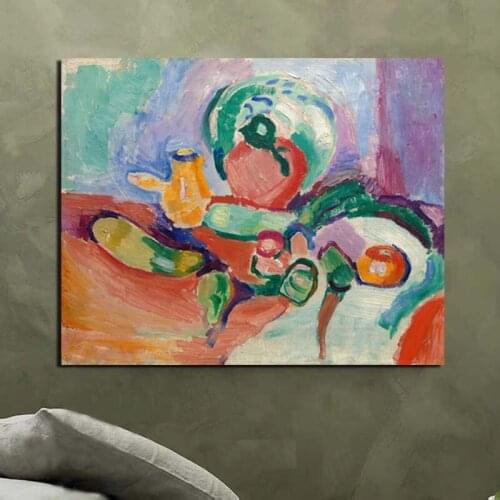 Canvas Prints Henri Matisse Paintings Wall Art Fauvism Poster Modular Abstract Pictures Watercolor Modern Home Decor For Bedroom