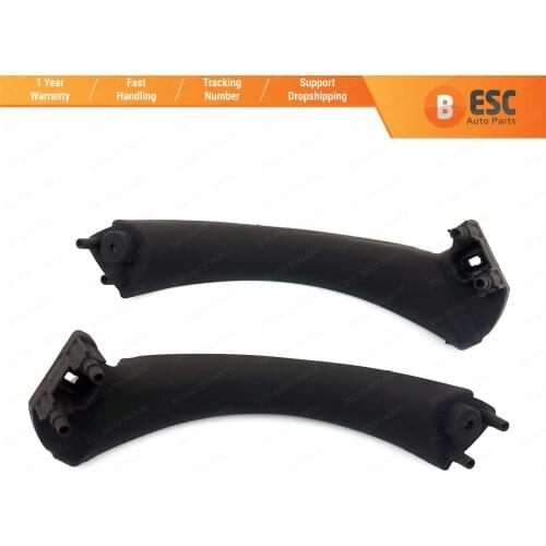 EDP1055 Inner Door Handle Pull Strap Bracket Black 51417230849 51417230850 Left Right for BMW 3 E90 E91 Sedan Wagon 2004-2012