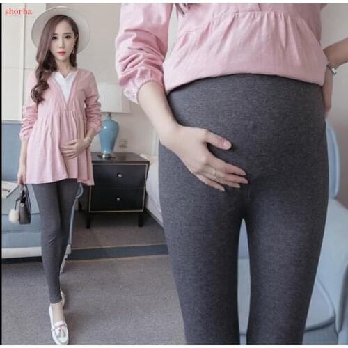 Autumn Spring Cotton Maternity leggging Pregnancy Clothes Autumn Women Pants For Pregnant Women Leggings Maternity Clothing