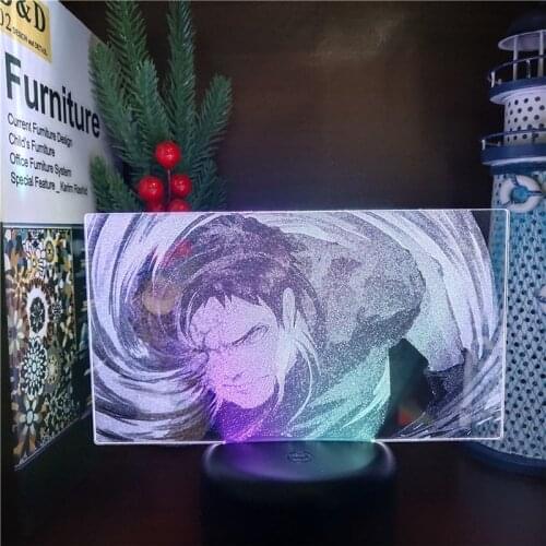 Naruto 3D Night Light Uchiha Obito Kamui Anime Figure Lampara Led Sharingan Shippuden Manga Lamp Home Decoration Bedside Decor