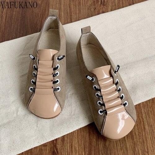 Cute Insects Handmade Student Casual Shoes Mori Literary Round Toe Soft Sole Peas Shoes Original Japanese Retro Flat Women Shoes