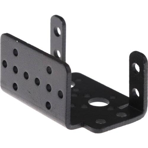 Universal 1Pc Aluminum Multifunction Servo Bracket for MG995 MG996r Universal Support Robot Steering Gear Bracket