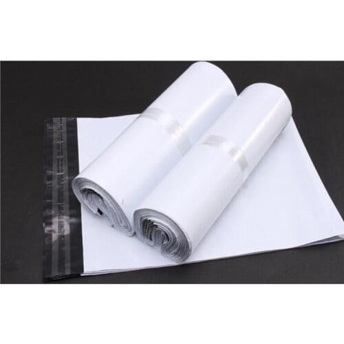 100pcs/lot 15*20cm White Self-seal Mailbag Plastic Envelope Courier Bags Waterproof Postal Mailing Bags shipping bag small size