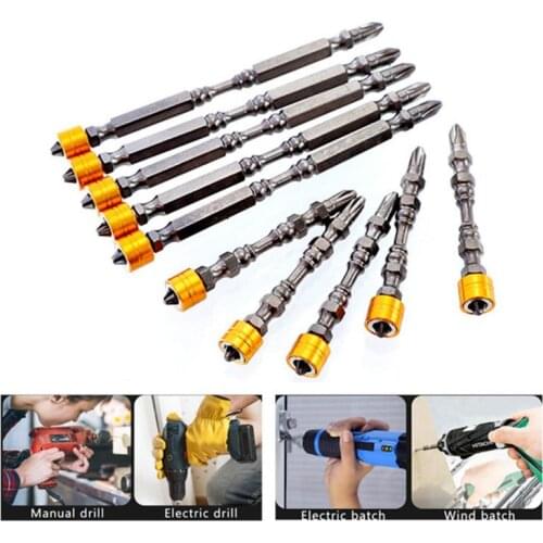 5/10pcs Strong Magnetic Screwdriver Bit Set Ph2 Double Headed Bit for electric screwdriver Screwdriver Set Phillips Screw Driver