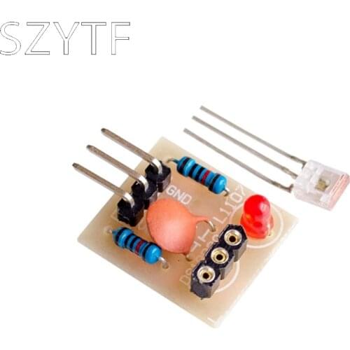 A sensor receiving the laser module (non-modulated tube) laser output high