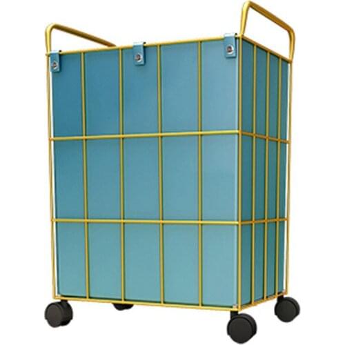 Dirty clothes storage basket clothes waterproof dirty clothes basket household toilet with cover light luxury laundry basket