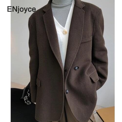 Женские шерстяные пиджаки ENJOYCE China At AliExpress