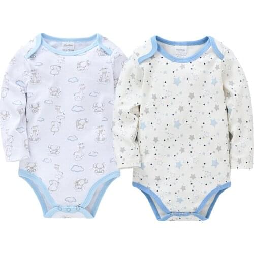 0-12 months Boys Girls Baby Clothes Long Sleeve 100% Soft Cotton ropa de bebe Newborn Jumpsuit Toddlers Pajamas