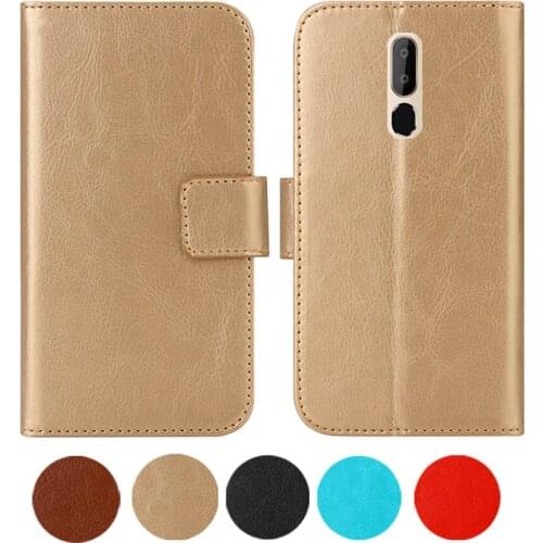 Leather Case For Oukitel C12 6.18" Retro Flip Cover Wallet Coque Oukitel C12 2019 Phone Cases Fundas Etui Bags Magnetic Fashion