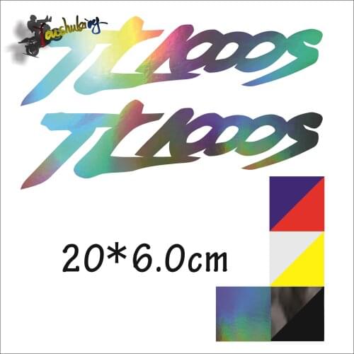 Hot sale Motorcycle Carbon black laser color reflective helmet sticker fit for tl1000s Car Stickers