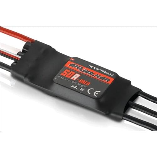 Original Hobbywing skywalker 50A (2-4s) brushless ESC for RC Multicopters Helicopters Quadcopter Airplanes