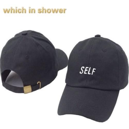 SELF Dad Hat For Women Men Cotton Letter Embroidery Snapback Hip Hop Cap Male Baseball Cap Female Vintage Trucker Bone Gorras