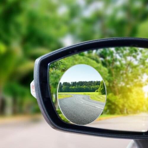 NEW Car Vehicle Driver Wide Angle Round Convex Mirror Blind Spot Auto RearView
