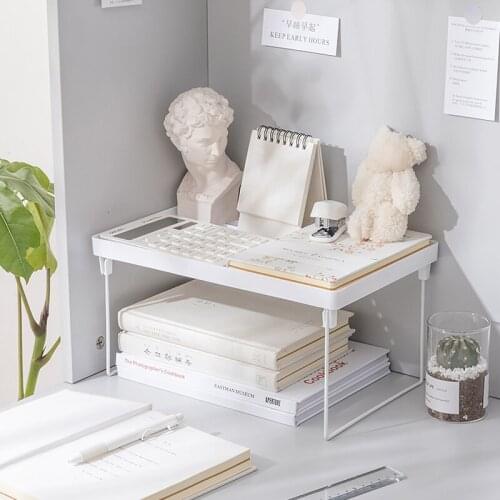 Home Closet Organizer Storage Shelf for Kitchen Rack Space Saving Wardrobe Decorative Shelves Cabinet Holders