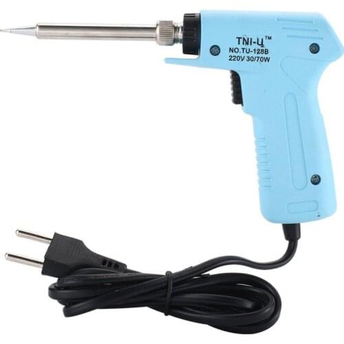 TU-128B Professional 220V Dual Wattage 30/70W Soldering Iron Rework Station for Precision Electronic Repairing