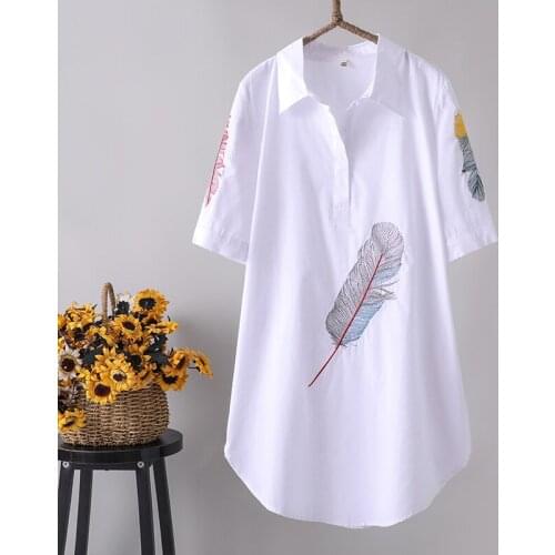 Блузки с вышивкой YOCLLEA China At AliExpress