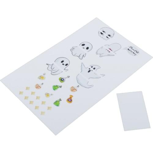 1 Packs Specter Shape Guitar Fret Decal 3x4cm Instrument Stickers Decal