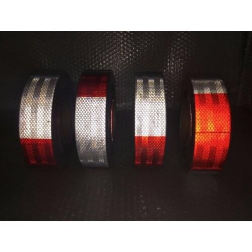 10 Roll Wholesale Car Styling Reflective Stickers Decoration Film Motorcycle Safe Baby Car Reflect Safety Warning Tape