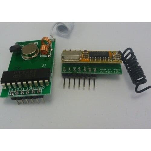 433MHz for Arduino Encode Decode RF Wireless Remote Adjustable Delay Time Link Kit