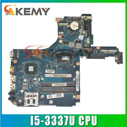 Akemy H000056020 Mainboard For Toshiba Satellite P55 P55-A5200 Laptop Motherboard I5-3337U CPU DDR3